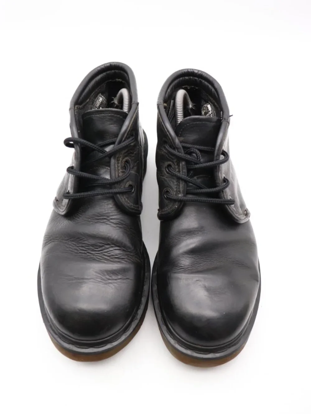 Vintage Doc Dr Martens 3 Eye Men's UK 9 US 10 Boot Chukka Black Leather England